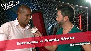 Entrevista a Freddy Rivera - La Voz Ecuador