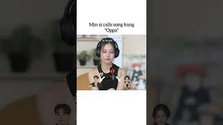 minsi calls kang "oppa" ️ #songkang#gominsi#sweethome2#sweethome#kdramashorts#kdramaedit#kdrama