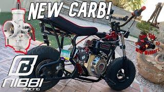 Installing New Nibbi Racing Carb! Predator 212 Minibike!