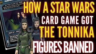 How a Star Wars card game got the Tonnika Sister Figures Banned