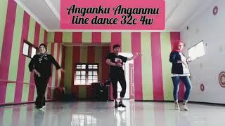 Anganku Anganmu Line dance ( demo&tutorial )