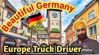 Europe  Truck  Driver Vlog// Germany   ke mountains ️  ka view // France to Germany