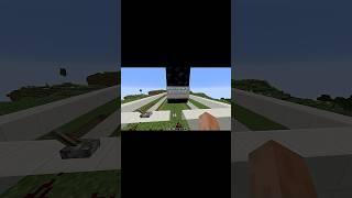 FASTEST MINECART in Minecraft?! (Epic Race) #shorts #minecraft