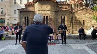 Athens , greece , ERMOU STREET 4k