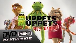 The Muppets & Muppets Most Wanted (2011, 2014) DvD Menu Walkthrough