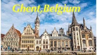 Ghent,Belgium Walking Tour || Ghent City Tour (4K Ultra HD )