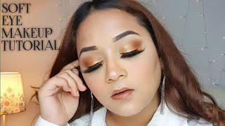 SOFT EASY EYE MAKEUP TUTORIAL | SOFT GLAM LOOK | SANIA KHAN