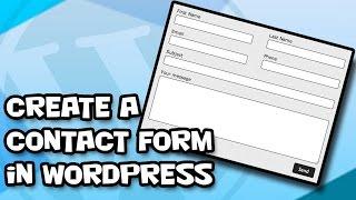 How To Create A Contact Form In Wordpress With Contact Form 7 Plugin Step By Step