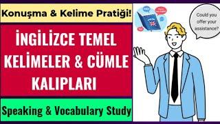 A1-A2 İNGİLİZCEYİ ANLAMAK İÇİN BİLİNMESİ GEREKEN KELİMELER! (A1-A2 Kelimeler)