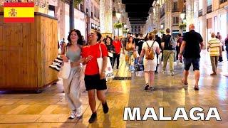 Malaga City NightLife | DJI Osmo Pocket 3 Low Light Test | Spain 4K Video Ultra HD