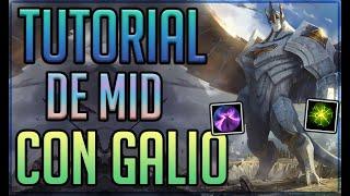 Galio MID: Partida explicada en Diamante I - Tutorial Club LoL