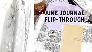 6 Months of Journaling: June Planner Spreads Flip-Through | 2022 Hobonichi Cousin Planner