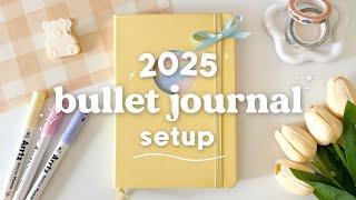 My bullet journal setup 2025 