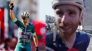 La Vuelta 2024 - Quentin Pacher : "Avec Wout van Aert... il n'y avait pas de suspense"