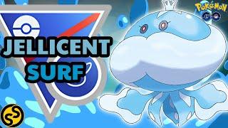 Jellicent in Great league Pokemon go: Surf is a game changer in PVP Battles in Pokemon Go Season 14