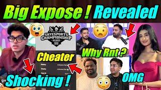 Skyesports Cheaters, Big Expose  Teamup ! Scout on Rntx  Jonathan, Payal