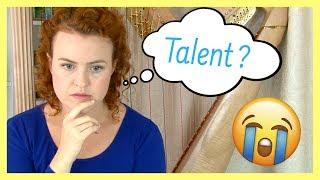 Not talented enough to be a good harpist?