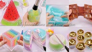 【ASMR】好きなスライムの音🪄【音フェチ】My favorite slime sound compilation 좋아하는 슬라임의 소리 정리