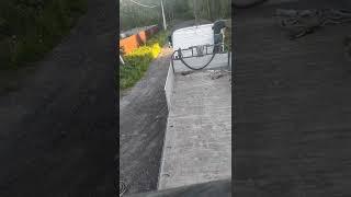 боковая выгрузка фуры с пеноблоками могилëвский кси