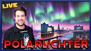 POLARLICHTER über Deutschland! STÄRKSTER SONNENSTURM SEIT JAHREN! LIVE