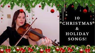 10 Easy Christmas & Holiday Pieces for the VIOLIN