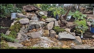 DIY Pondless Waterfall & Stream, pt 1