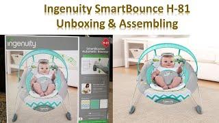 Ingenuity Smart Bounce H-81 Automatic bouncer -- Unboxing and assembling