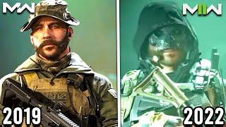 ALL Operators and Outfits Modern Warfare 2019 - Modern Warfare 2 (2022) Comparison