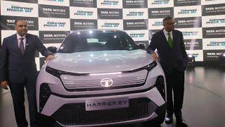 Tata Harrier Electric SUV 360 Degree Walkaround | Very Close To Production | Tata Harrier EV