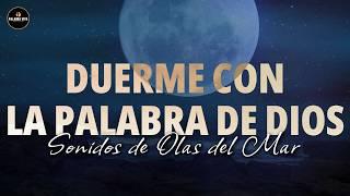 Palabra de Dios para dormir en paz | Biblia en Audio | Sonidos del Mar | 3 HRS