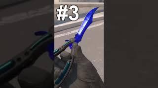 Top 3 knives in CS2