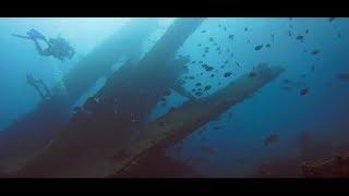 Aruba Scuba Diving, Antilla Shipwreck 4K