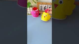make a fun paper cup chicken craft #diy
