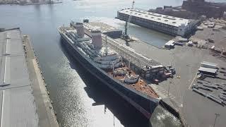 See the SS United States 4K drone 2019