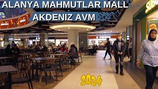 ALANYA MAHMUTLAR AKDENIZ MALL 2024 ! ALANYA ANTALYA TURKEY HOLIDAY TURKEY TRAVEL ALANYA SHOPPING 4K