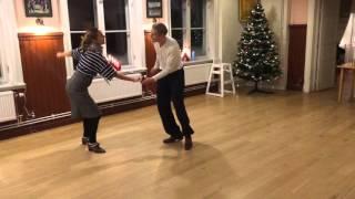 Daniel and Åsa Heedman - Social dancing lindy hop in Luleå Sweden