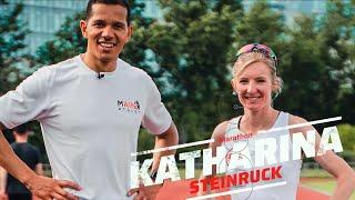 Marathon Vorbereitung - Katharina Steinruck im Lauftraining I MainAthlet Splits