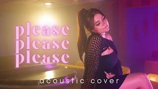 Sabrina Carpenter - Please Please Please (Acoustic Cover) by Sela Bruce