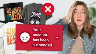 Don't Sell Print on Demand Without Watching THIS First! How to Never Get Banned on Etsy or Amazon