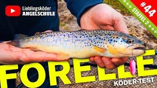 Forellenköder-Test am Forellensee 