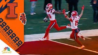 Illinois' Luke Altmyer finds Pat Bryant for game-winning 40-yard TD vs. Rutgers | NBC Sports