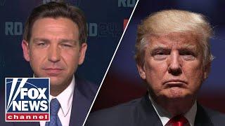 DeSantis BLASTS media for fire coverage: 'They're trying to pin this on Trump'