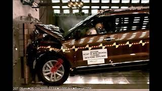 Ford Explorer (2012-2015) Crash Tests (Side-Pole, Front, Side)