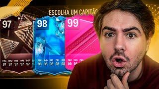 SÓ PODE ESCOLHER OS MAIORES OVERS!!! FUT DRAFT FC 24