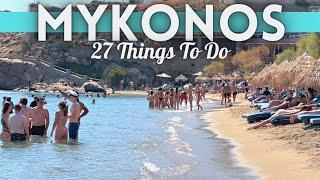 Best Things To Do In Mykonos Greece 2024 4K