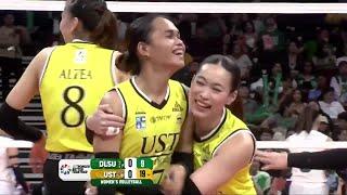 Angge Poyos MIRACLE SAVE for UST vs. DLSU  | UAAP Season 87 Women’s Volleyball