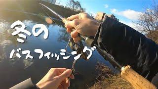 真冬の横浜河川でブラックバスを釣りたい！！