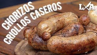 Los Mejores Chorizos Criollos Caseros | Receta de Locos X el Asado