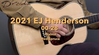 Dream Guitars - 2021 E.J. Henderson 00-28, Walnut & Red Spruce #guitardemo #acousticguitar