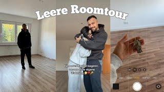 UNSERE ERSTE EIGENE WOHNUNG  LEERE ROOMTOUR, INTERIOR SHOPPING, KÜCHENPLANUNG &&& l SARA & DOLUNAY